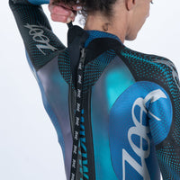 Zoot Sports WETSUITS Women's WikiWiki Aurora Flex - Emerald Ocean