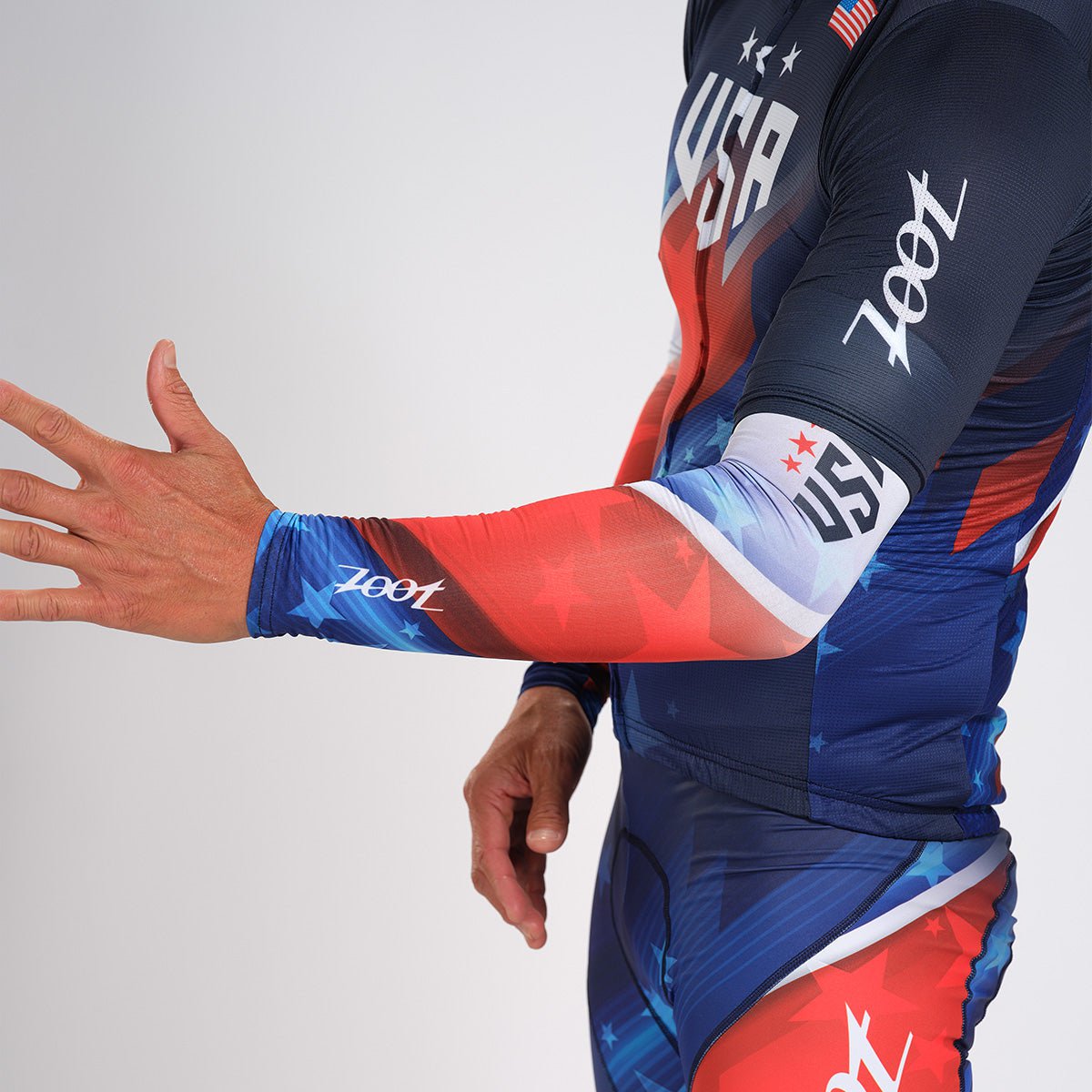 Zoot Sports ARM COOLERS UNISEX LTD CYCLE ARM COOLER - TEAM USA