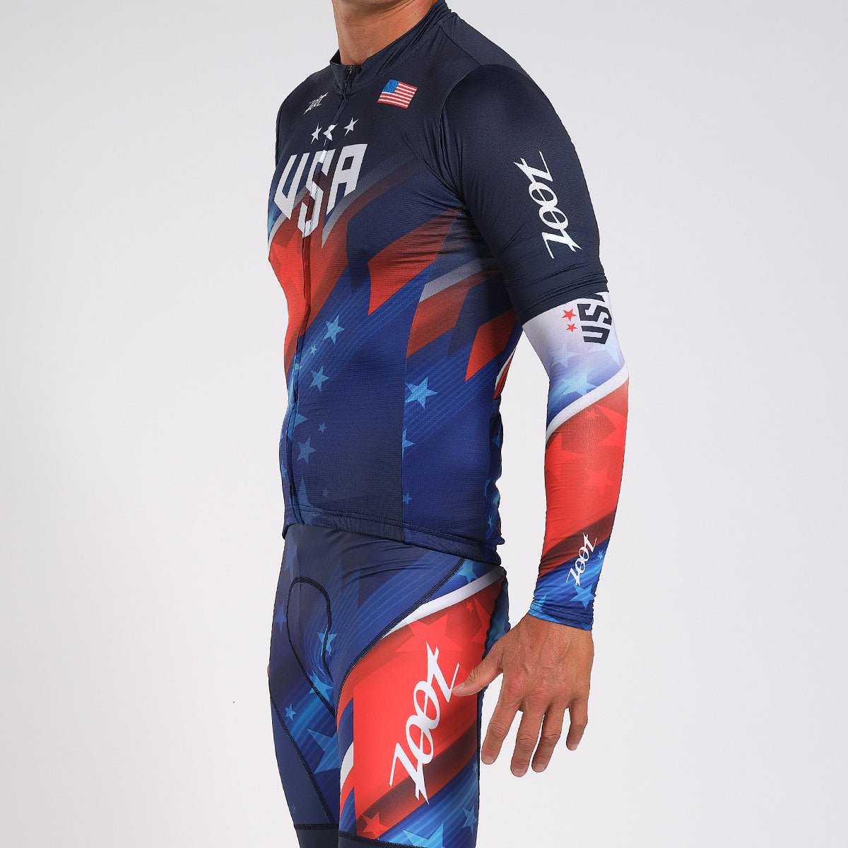 Zoot Sports ARM COOLERS UNISEX LTD CYCLE ARM COOLER - TEAM USA