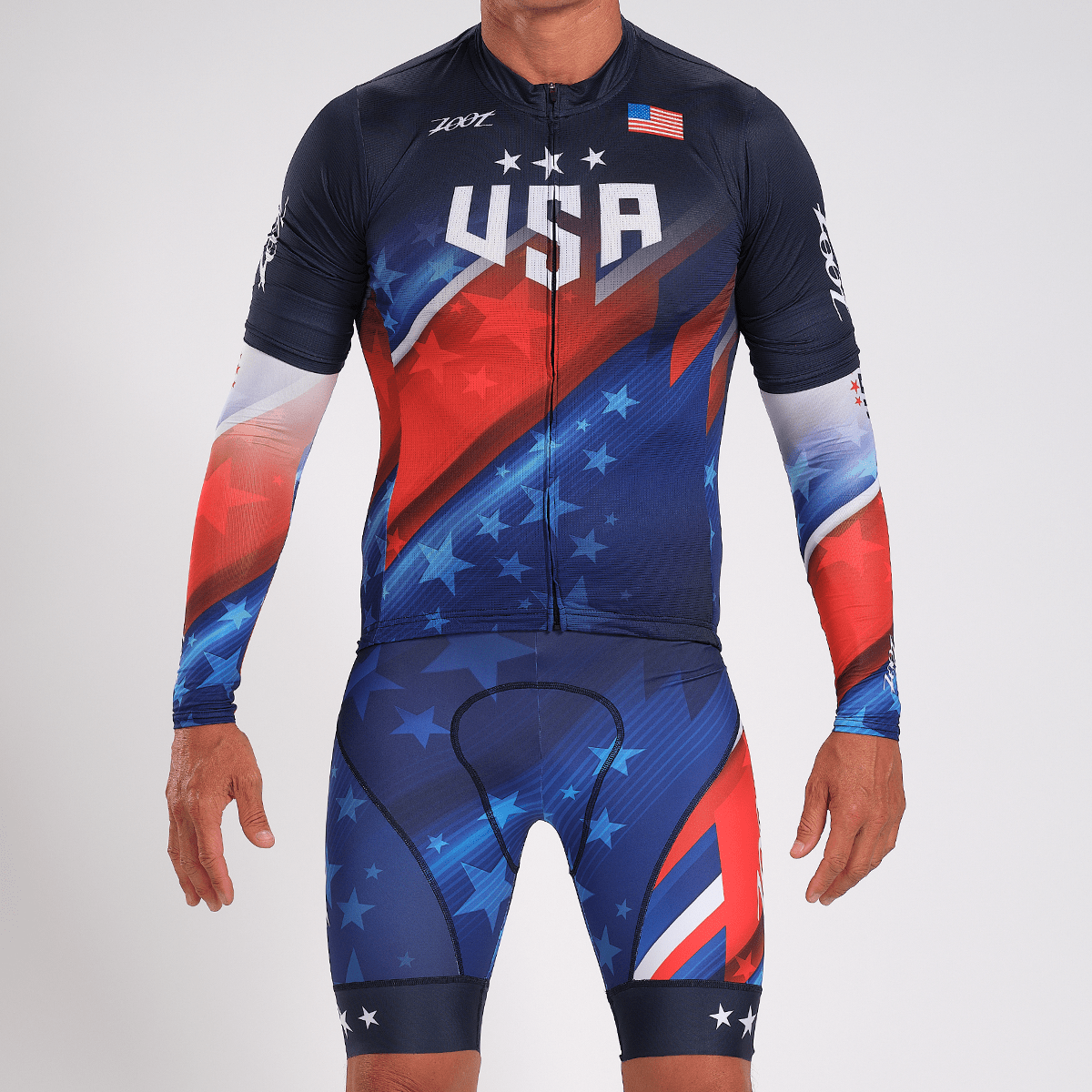 Zoot Sports ARM COOLERS UNISEX LTD CYCLE ARM COOLER - TEAM USA