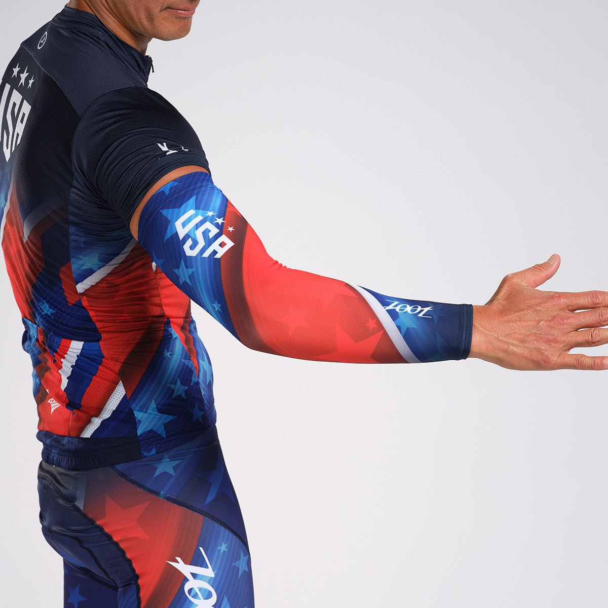 Zoot Sports ARM WARMERS UNISEX LTD CYCLE ARM WARMER - TEAM USA