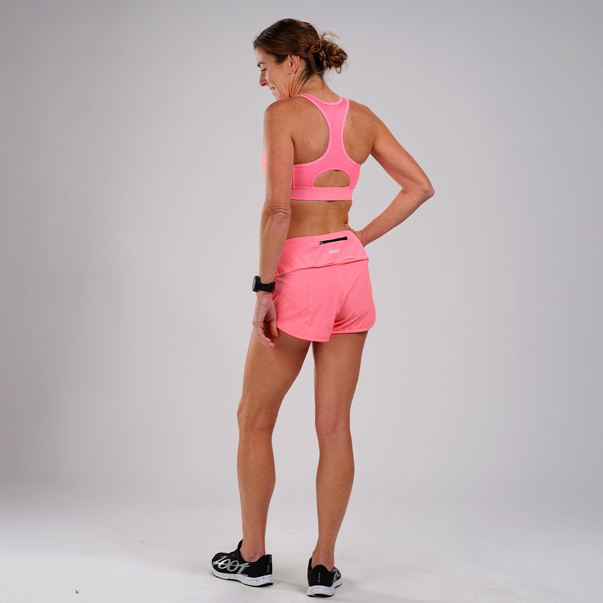 Zoot Sports BRAS Women's Ltd Run Bra - Neon Coral