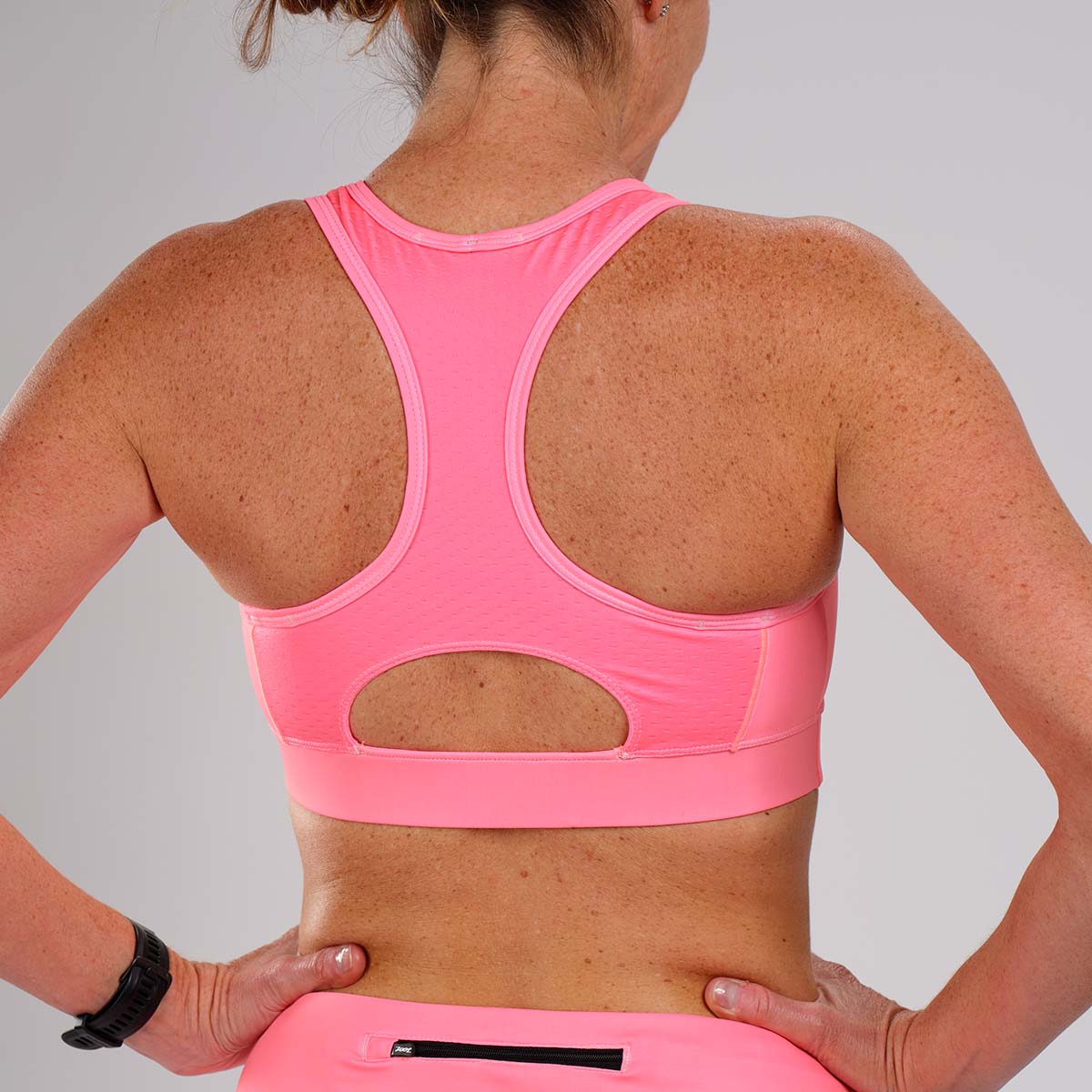 Zoot Sports BRAS Women's Ltd Run Bra - Neon Coral