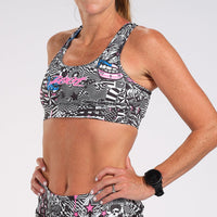 Zoot Sports BRAS WOMENS LTD RUN BRA - AMERICAN REBEL