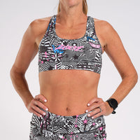 Zoot Sports BRAS WOMENS LTD RUN BRA - AMERICAN REBEL