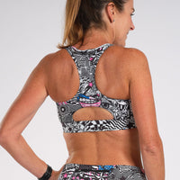 Zoot Sports BRAS WOMENS LTD RUN BRA - AMERICAN REBEL