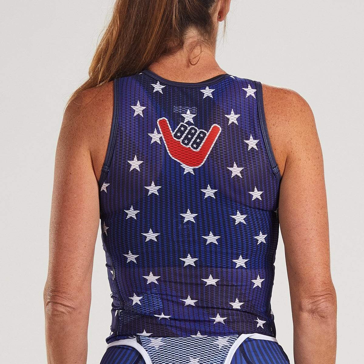 Zoot Sports CYCLE APPAREL WOMENS LTD CYCLE BASE LAYER - STARS & STRIPES