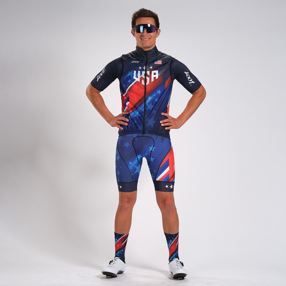 Zoot Sports CYCLE BOTTOMS MENS LTD CYCLE VEST - TEAM USA