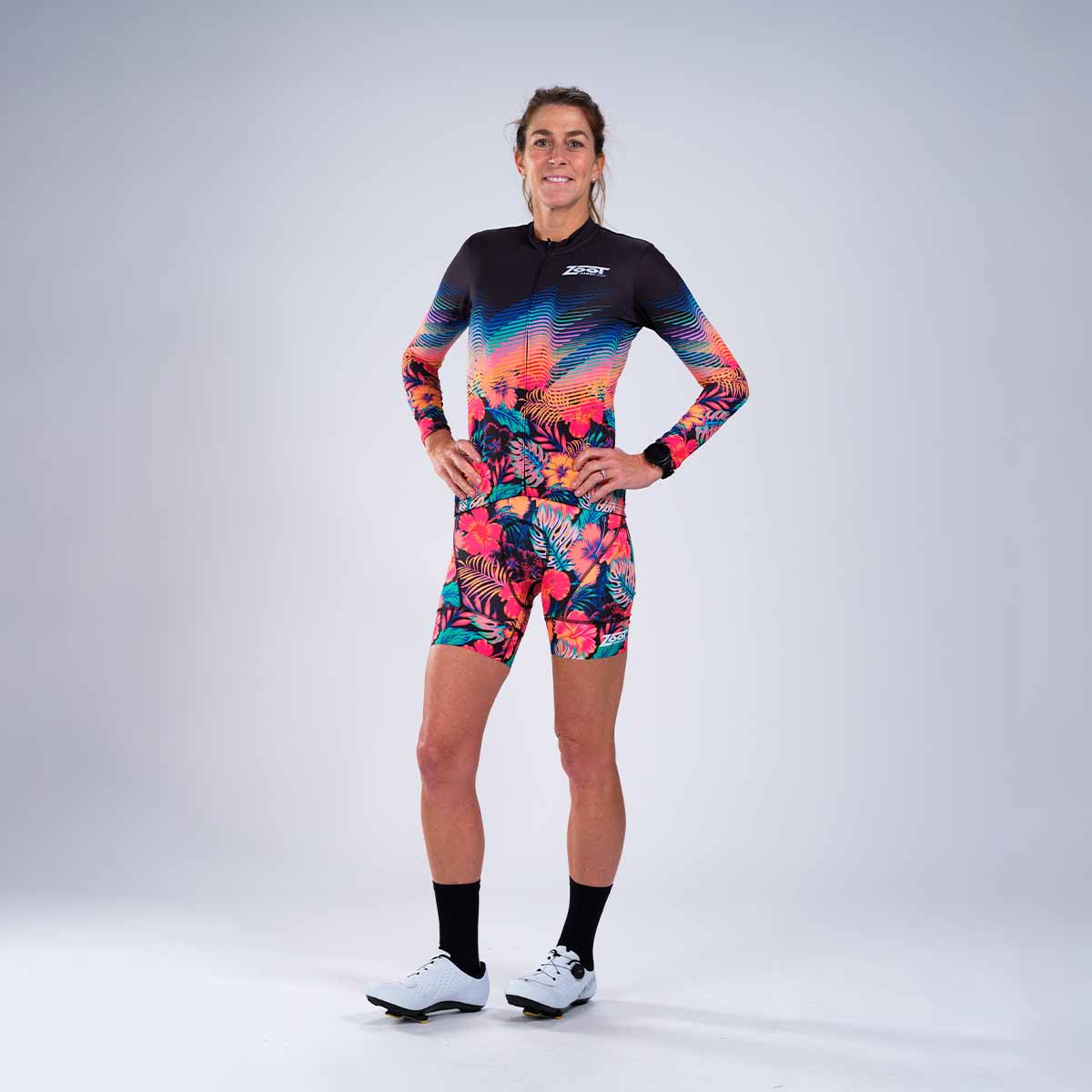 Zoot Sports CYCLE JERSEYS Women's LTD Cycle Sun Stop LS Jersey - 40 Years