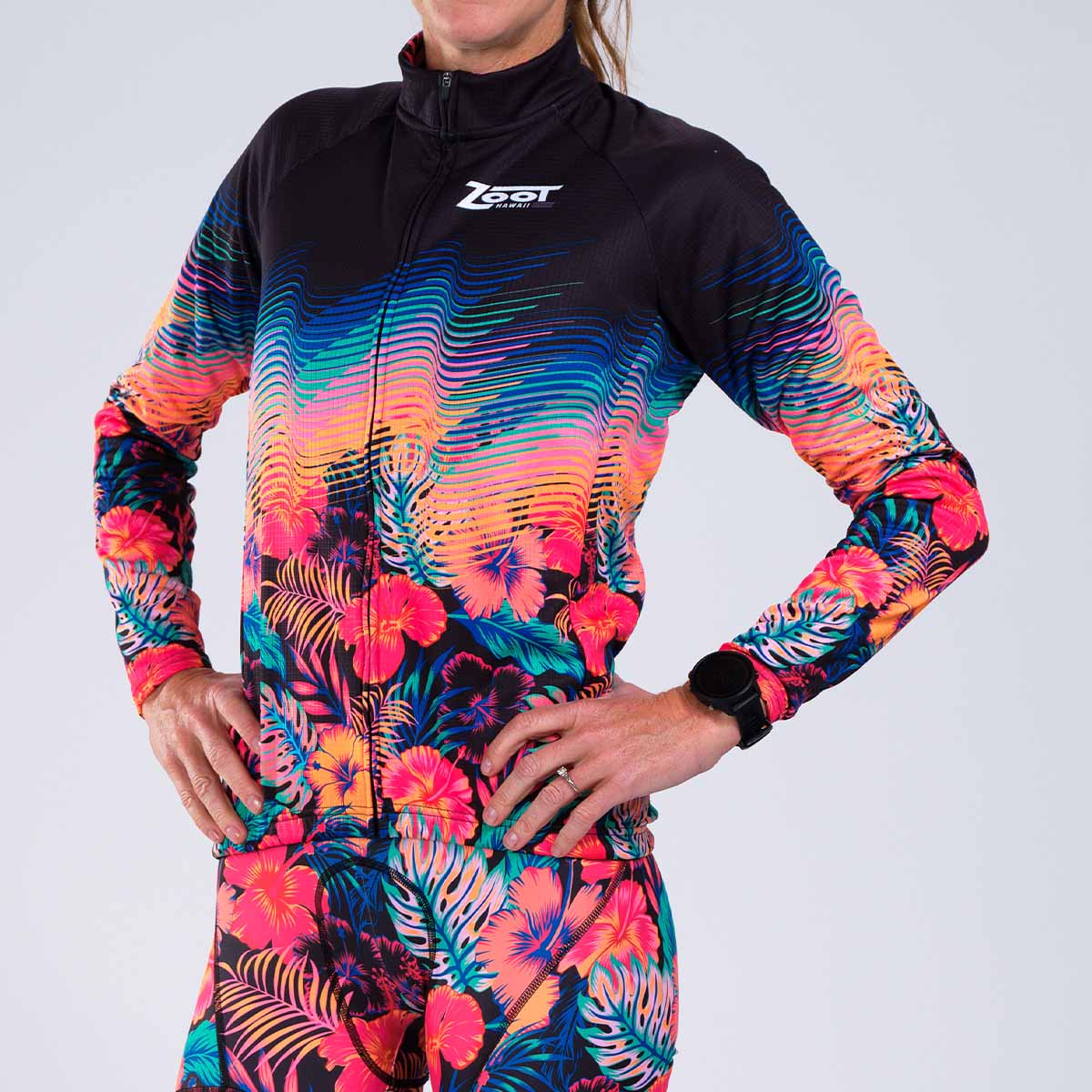 Zoot Sports CYCLE OUTERWEAR Women's LTD Cycle Thermo Jersey - 40 Years