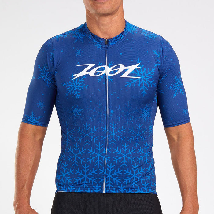 Zoot Sports CYCLE TOPS MENS LTD CYCLE AERO JERSEY - SNOWFLAKE