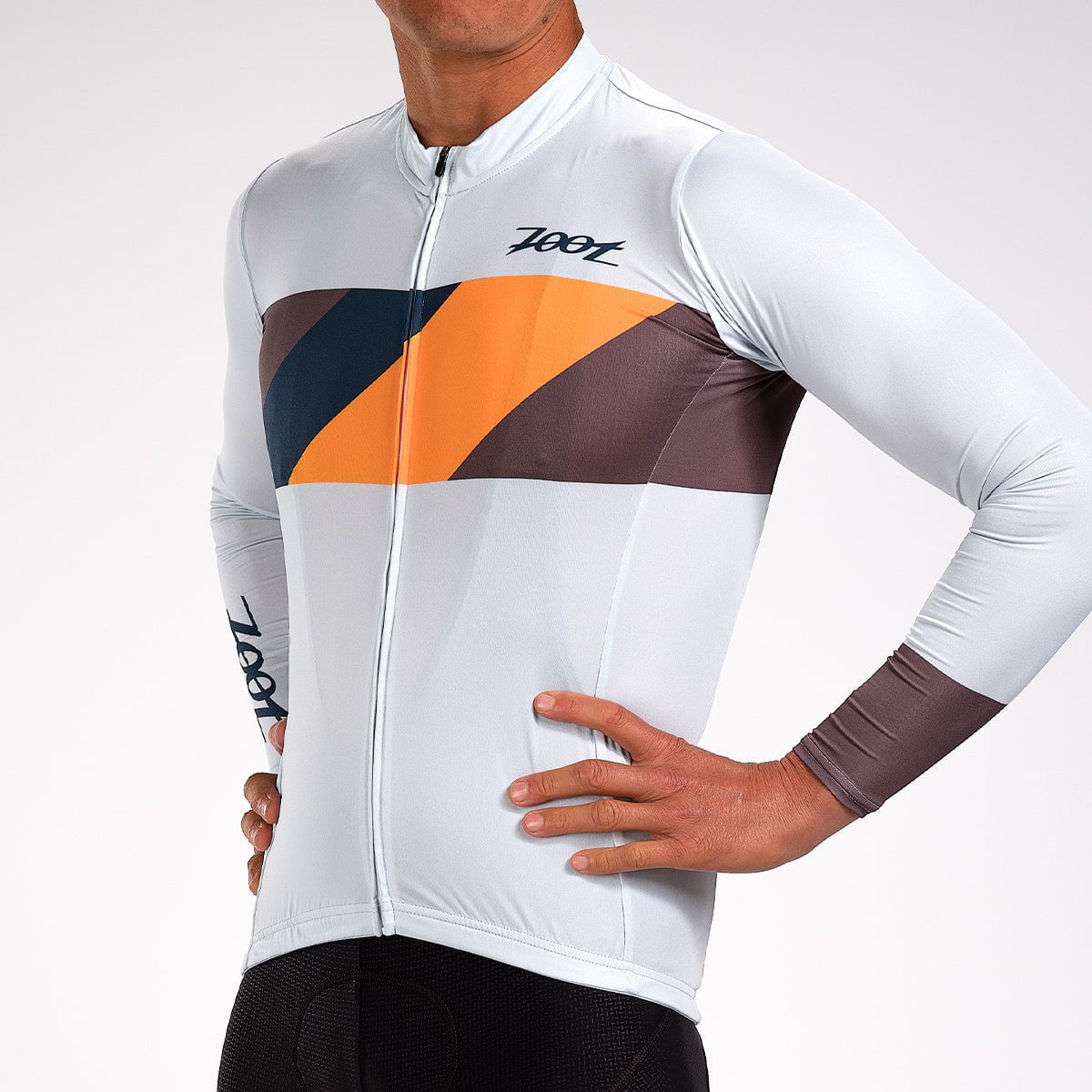 Zoot Sports CYCLE TOPS MENS LTD CYCLE SUN STOP LS JERSEY - SKY