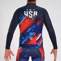 Zoot Sports CYCLE TOPS MENS LTD CYCLE THERMO JERSEY - TEAM USA