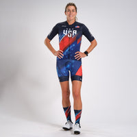 Zoot Sports CYCLE TOPS WOMENS LTD CYCLE AERO JERSEY - TEAM USA