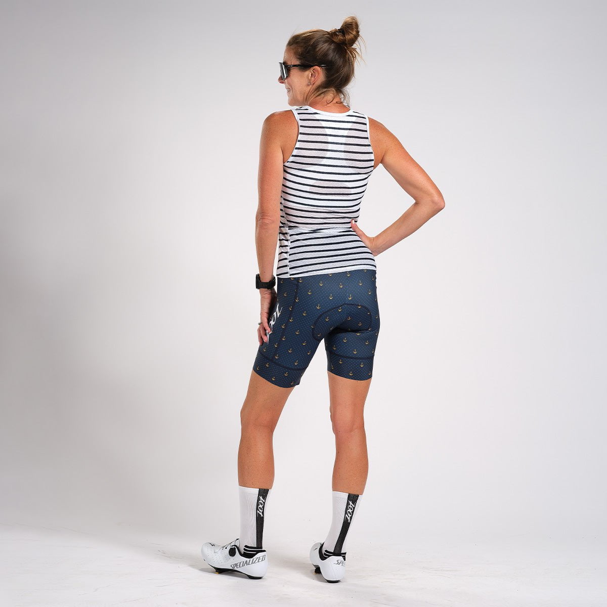 Zoot Sports CYCLE TOPS WOMENS LTD CYCLE BASE LAYER - ANCHORS AWAY