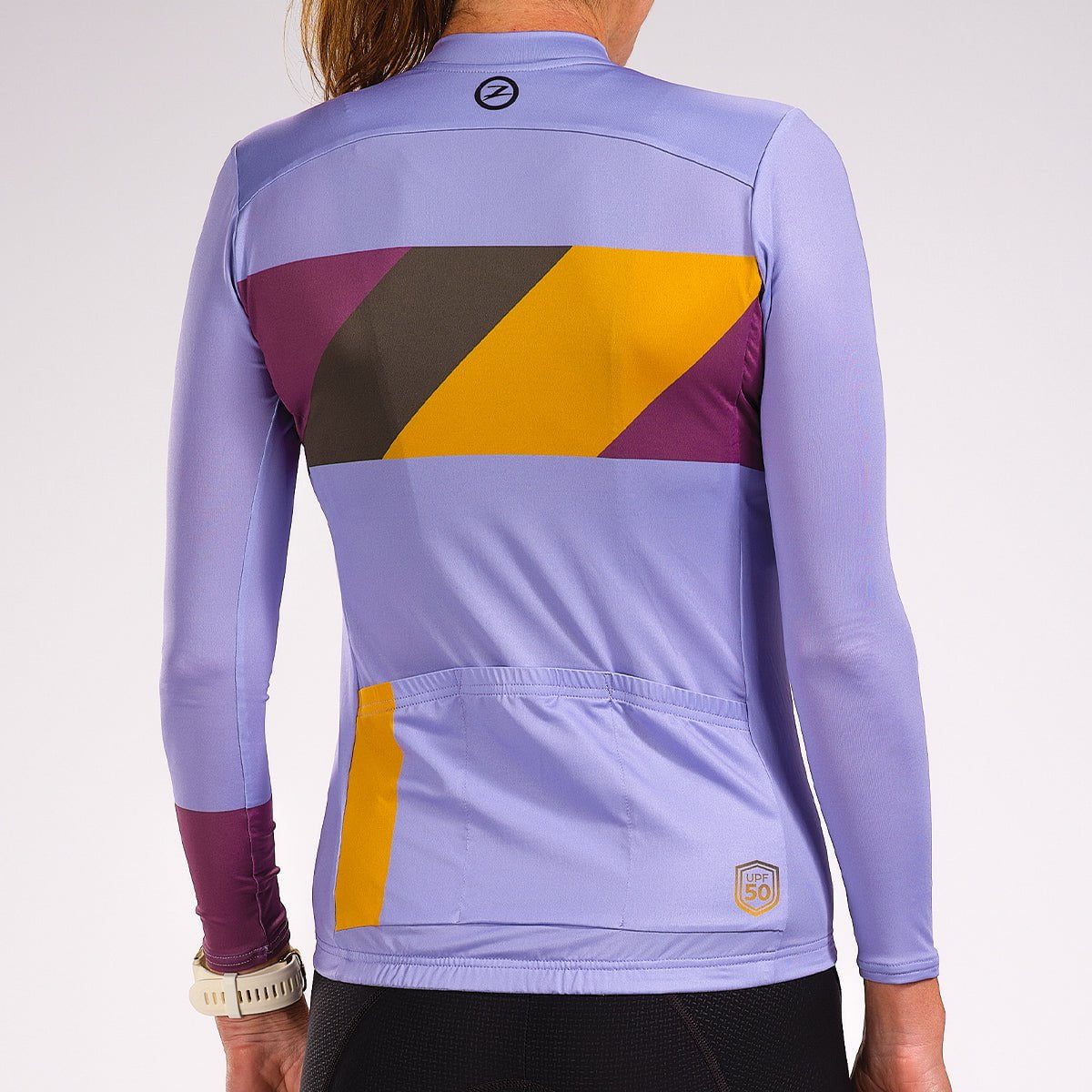Zoot Sports CYCLE TOPS WOMENS LTD CYCLE SUN STOP LS JERSEY - LILAC