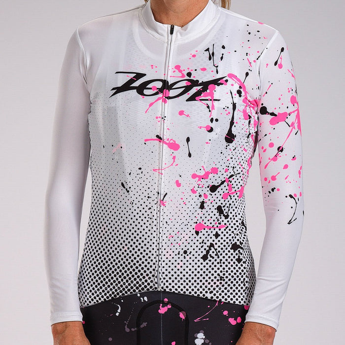 Zoot Sports CYCLE TOPS WOMENS LTD CYCLE SUN STOP LS JERSEY - YOYOYO