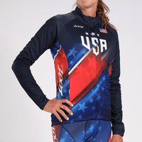 Zoot Sports CYCLE TOPS WOMENS LTD CYCLE THERMO JERSEY - TEAM USA