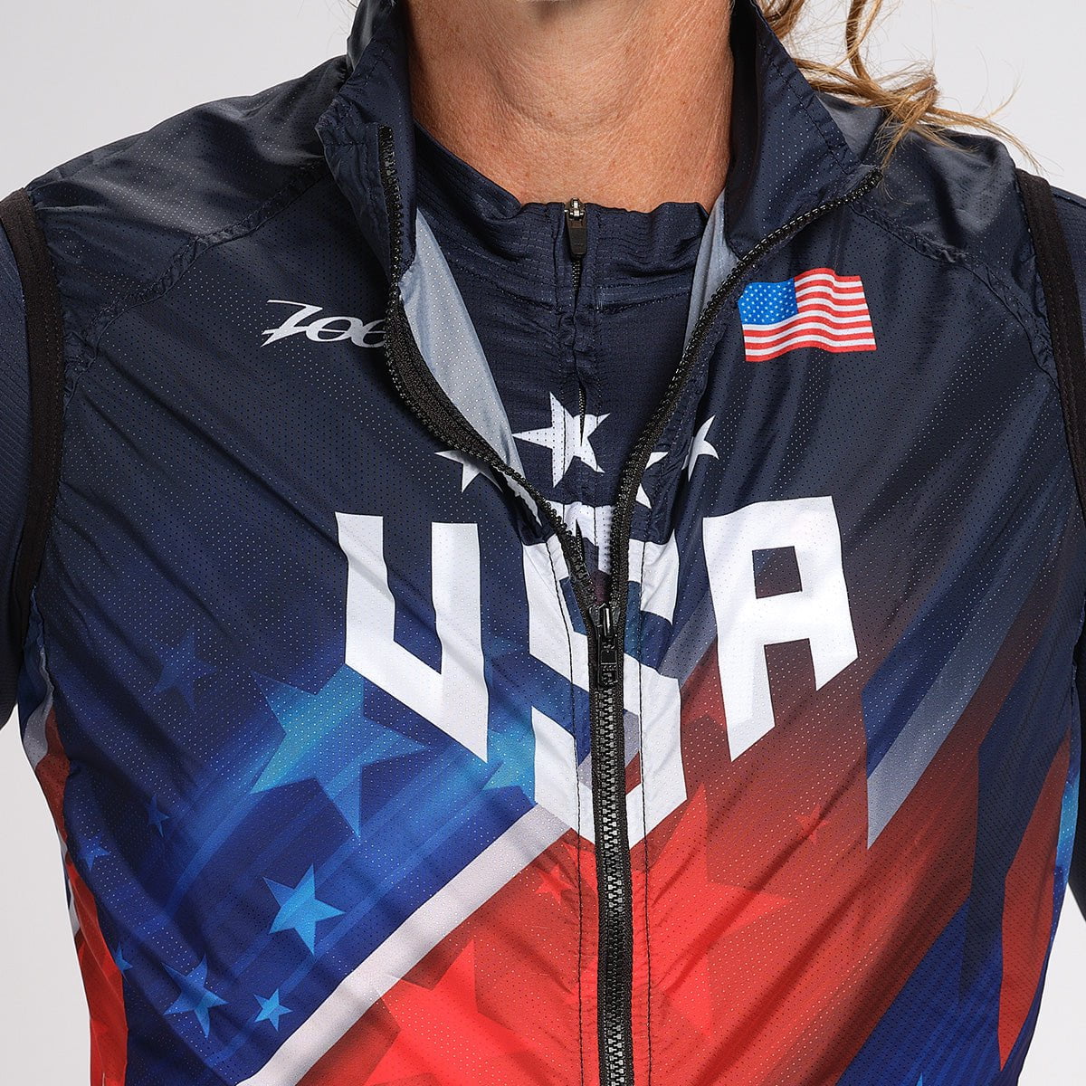Zoot Sports CYCLE TOPS WOMENS LTD CYCLE VEST - TEAM USA