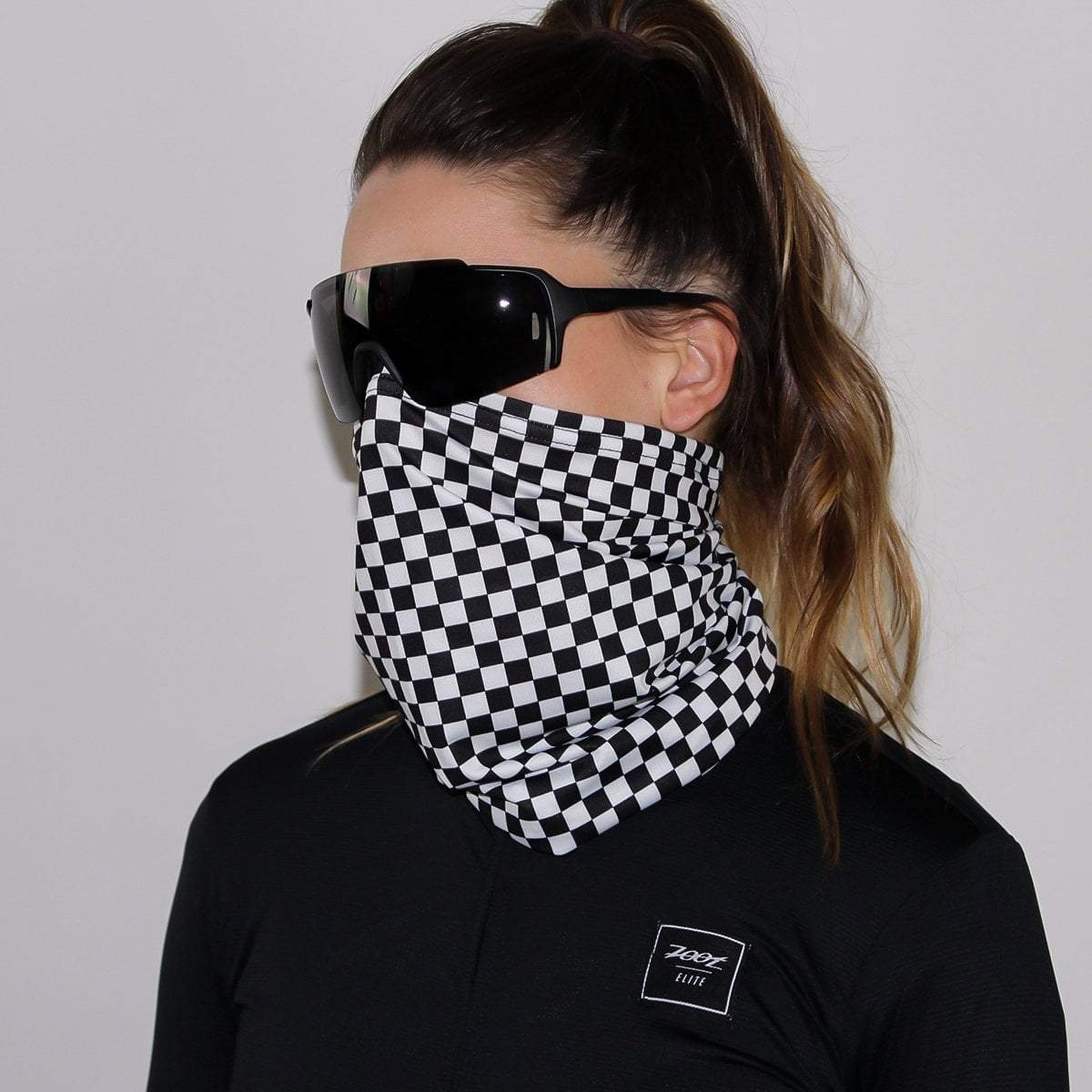 Zoot Sports FACE COVERINGS OSFA / CHECKERS UNISEX COOLING NECK SLEEVE - CHECKERS