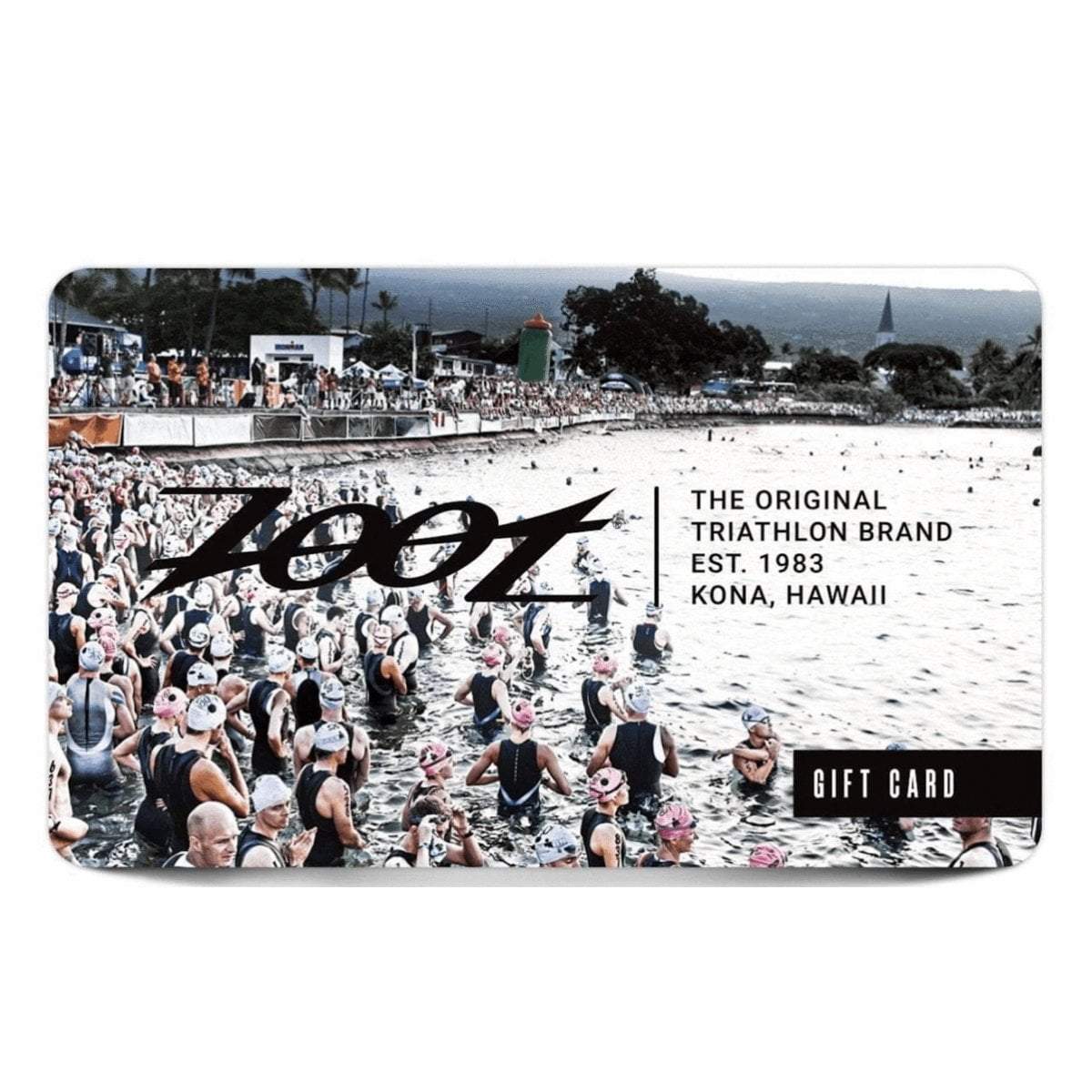 Zoot Sports Gift Card Zoot Physical Gift Card