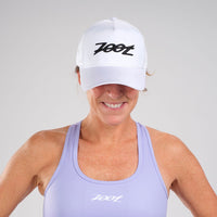 Zoot Sports HEADWEAR OSFA Unisex Curved Bill Hat - White