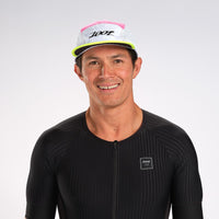 Zoot Sports HEADWEAR OSFA UNISEX TECH 5-PANEL HAT - NEON BLOCK