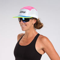 Zoot Sports HEADWEAR OSFA UNISEX TECH 5-PANEL HAT - NEON BLOCK