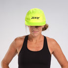 Zoot Sports HEADWEAR OSFA UNISEX TECH 5-PANEL HAT - SAFETY YELLOW