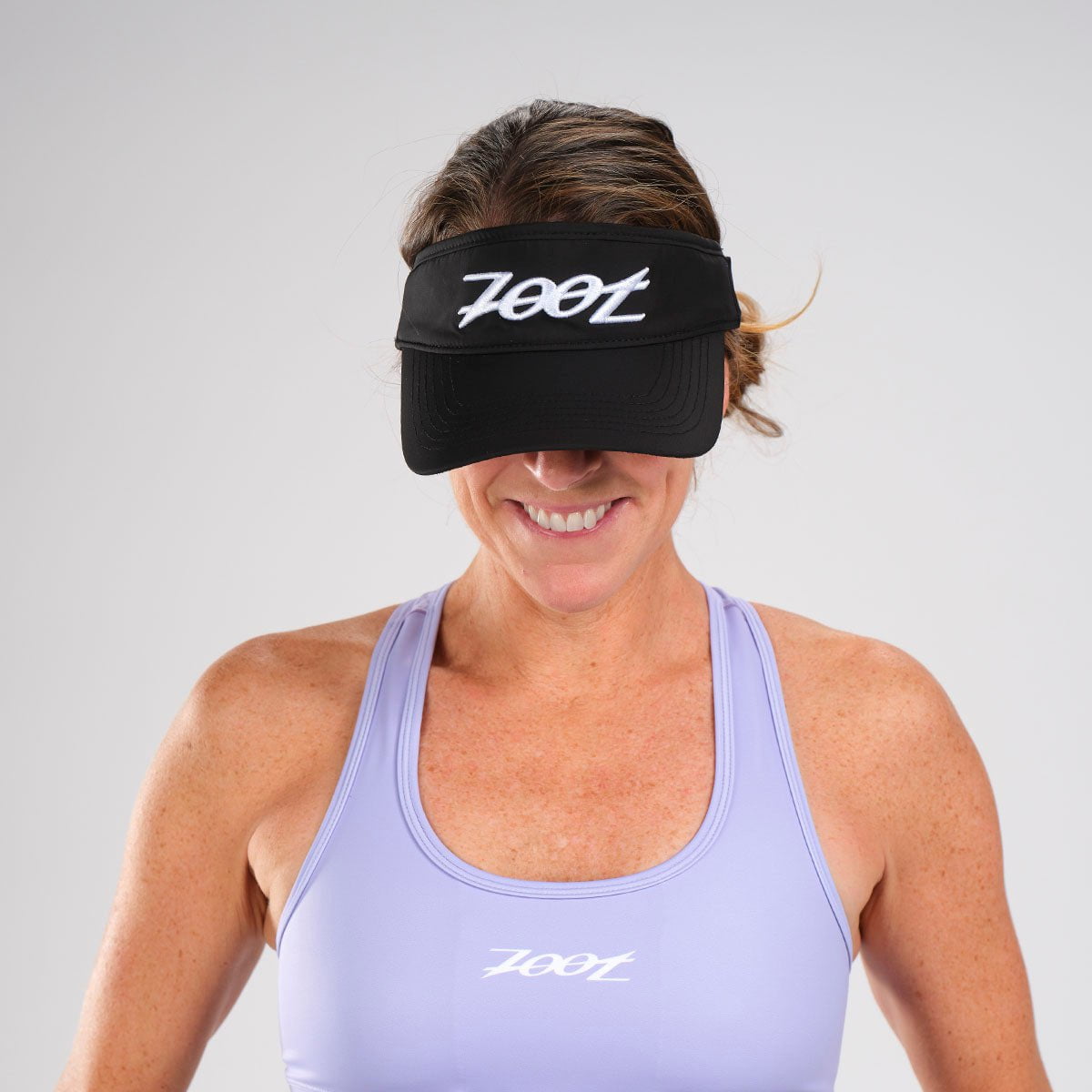 Zoot Sports HEADWEAR OSFA Unisex Tech Visor - Black