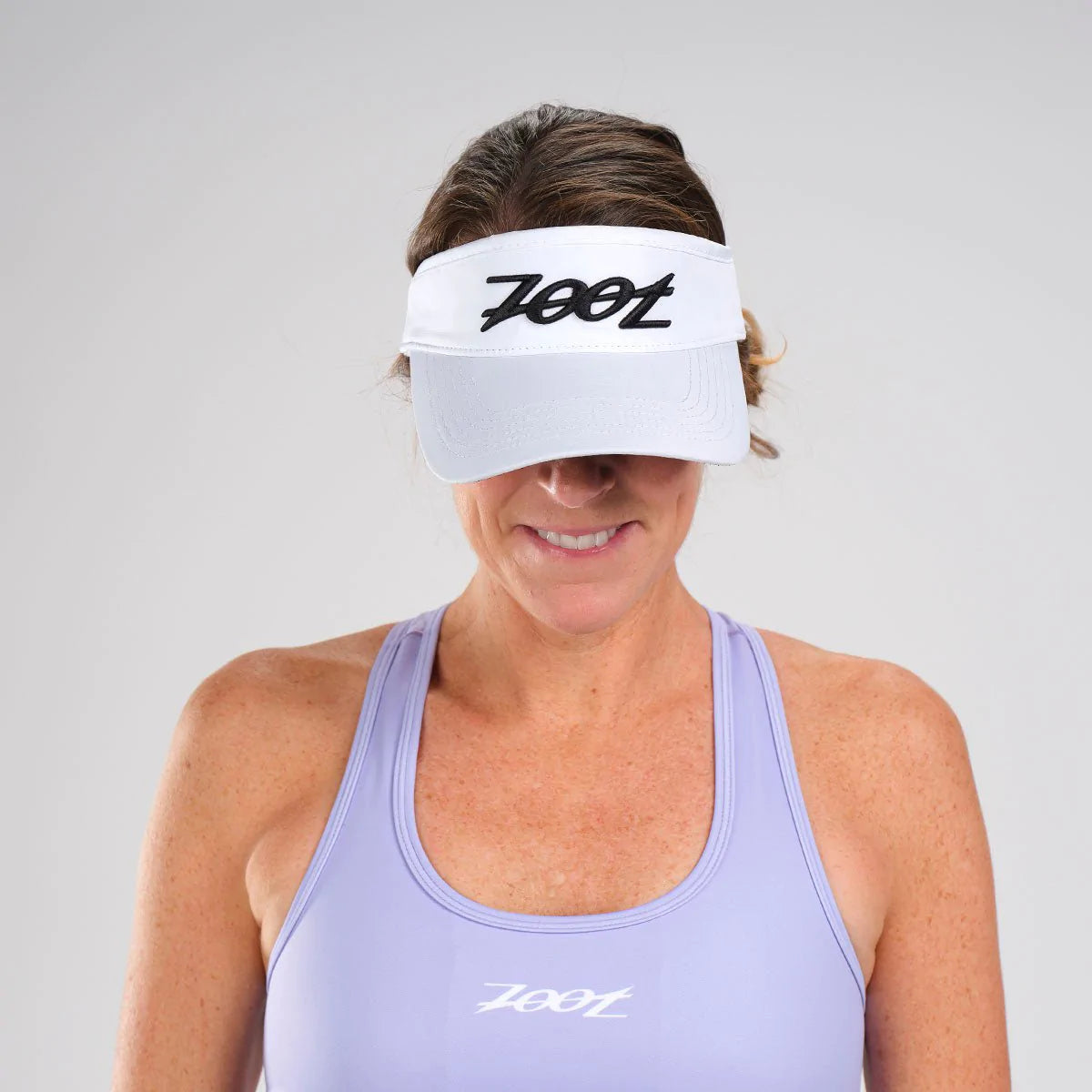Zoot Sports HEADWEAR OSFA Unisex Tech Visor - White