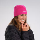 Zoot Sports HEADWEAR PINK UNISEX THERMO BEANIE - PINK