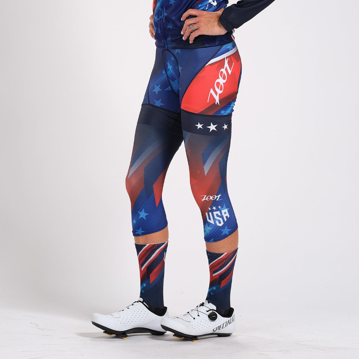 Zoot Sports KNEE WARMERS UNISEX LTD CYCLE KNEE WARMER - TEAM USA