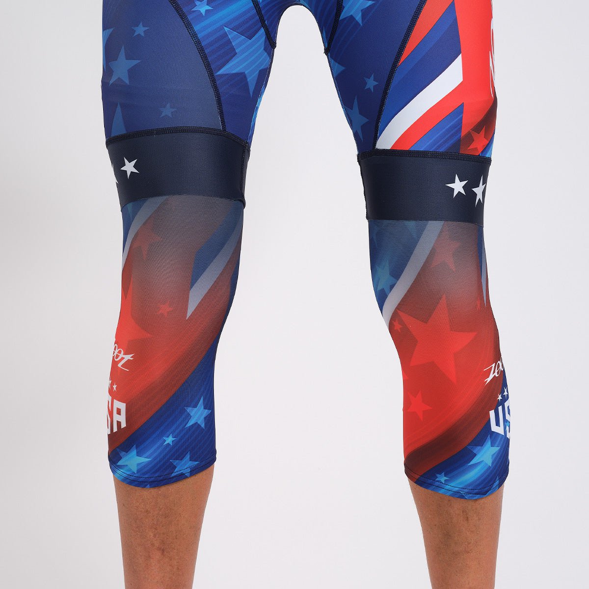 Zoot Sports KNEE WARMERS UNISEX LTD CYCLE KNEE WARMER - TEAM USA