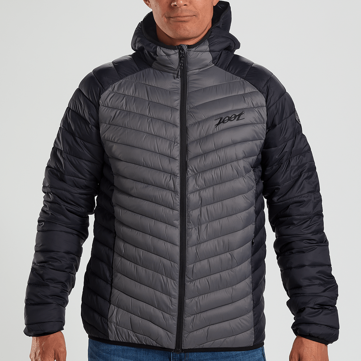 Zoot Sports LIFESTYLE MENS LTD MUANA KEA JACKET - BLACK/GRAPHITE