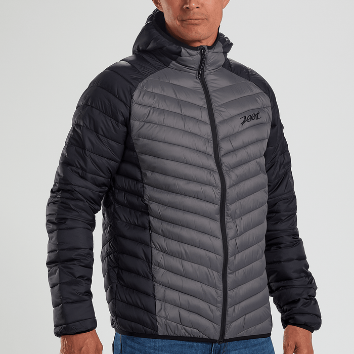 Zoot Sports LIFESTYLE MENS LTD MUANA KEA JACKET - BLACK/GRAPHITE