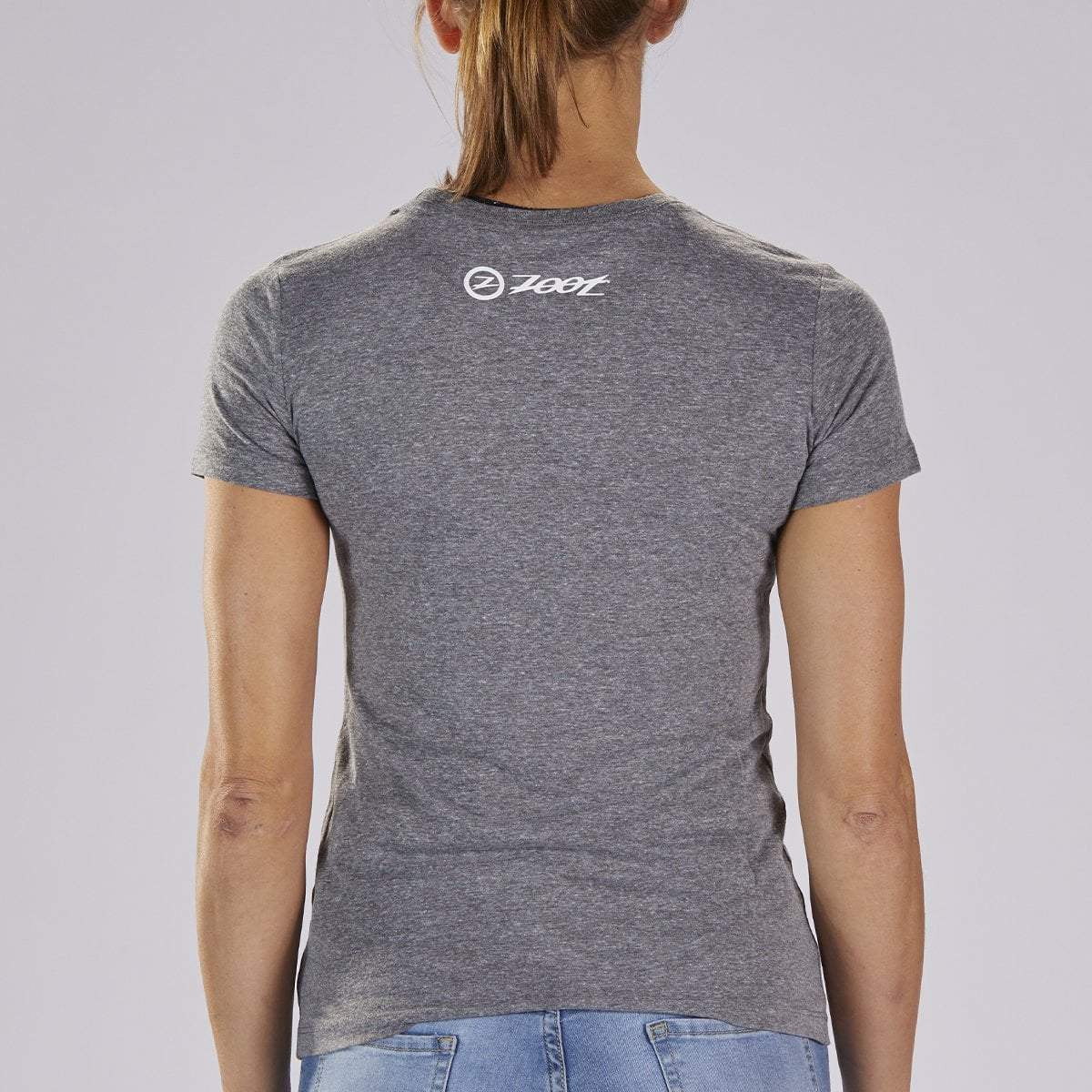 Women's Cotton Tee - Grey Heather "Circle Z"