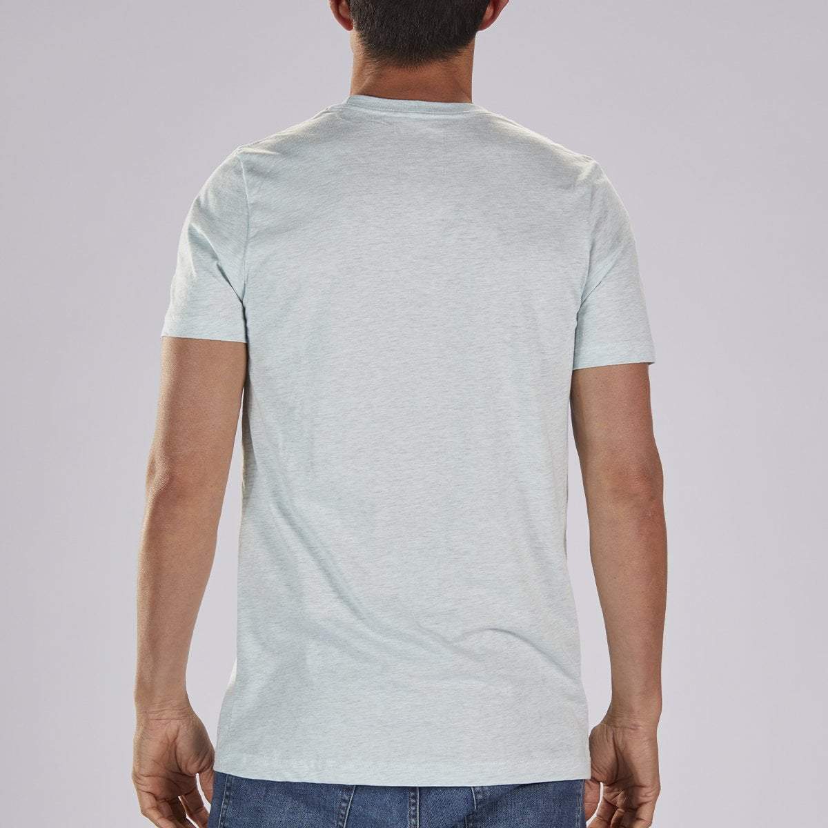 Men's Limited Edition Cotton Tee - Ice Blue "Zoot Badge"