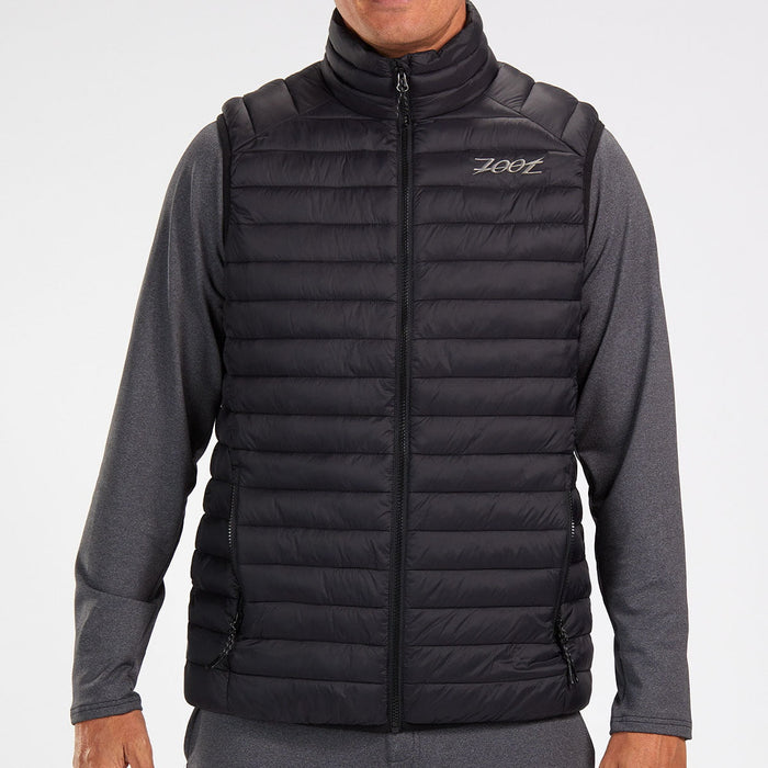 Zoot Sports PUFFER JACKET MENS ULTRA PUFF VEST- BLACK
