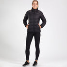 Zoot Sports PUFFER JACKET WOMENS ULTRA PUFF JACKET  - BLACK
