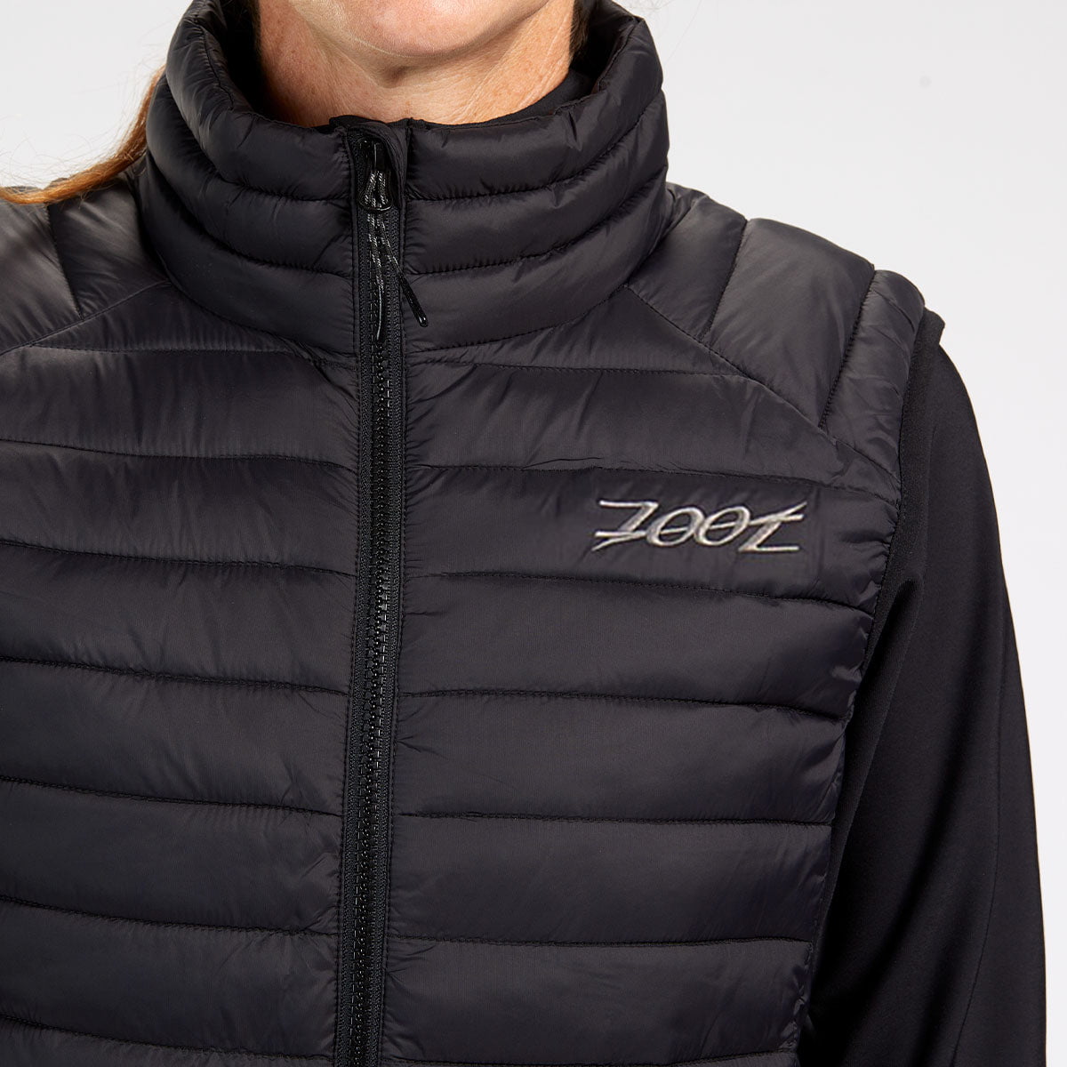 Zoot Sports PUFFER JACKET WOMENS ULTRA PUFF VEST  - BLACK