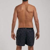 Zoot Sports RUN APPAREL MENS LTD RUN 5" SHORT - HEATHER PALM