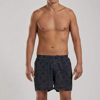 Zoot Sports RUN APPAREL MENS LTD RUN 5" SHORT - HEATHER PALM