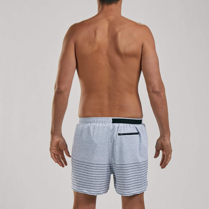 Zoot Sports RUN APPAREL MENS LTD RUN 5" SHORT - PINSTRIPE