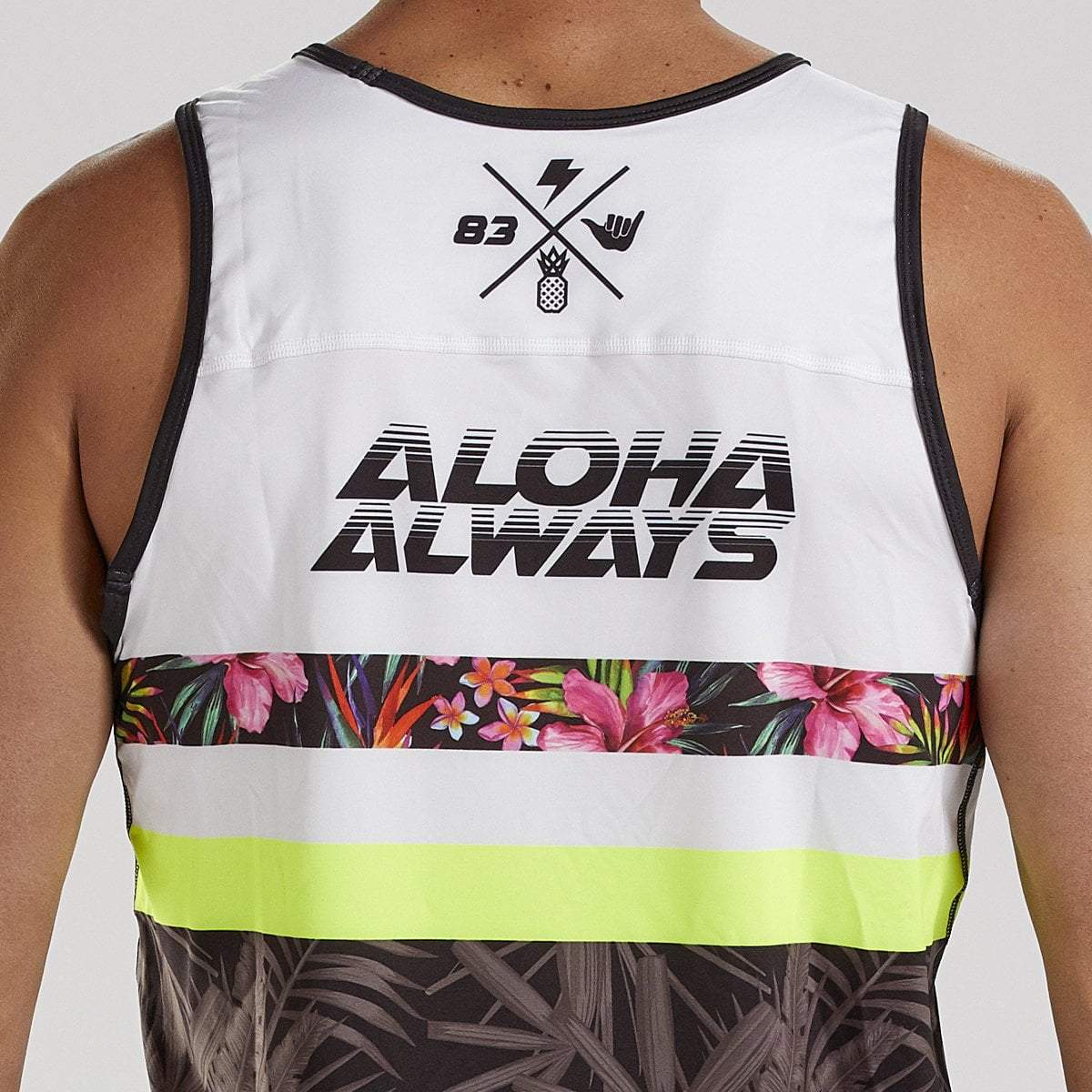 Men's Ltd Run Singlet - Aloha Always