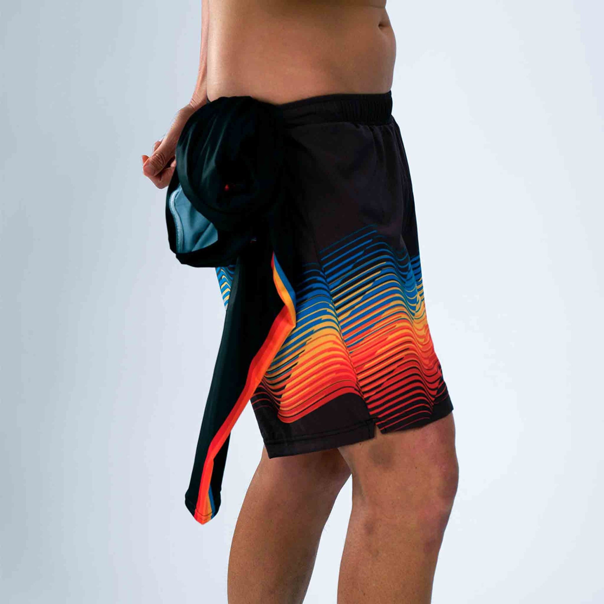 Zoot Sports RUN BOTTOMS Men's LTD Run 7" Short - 40 Years
