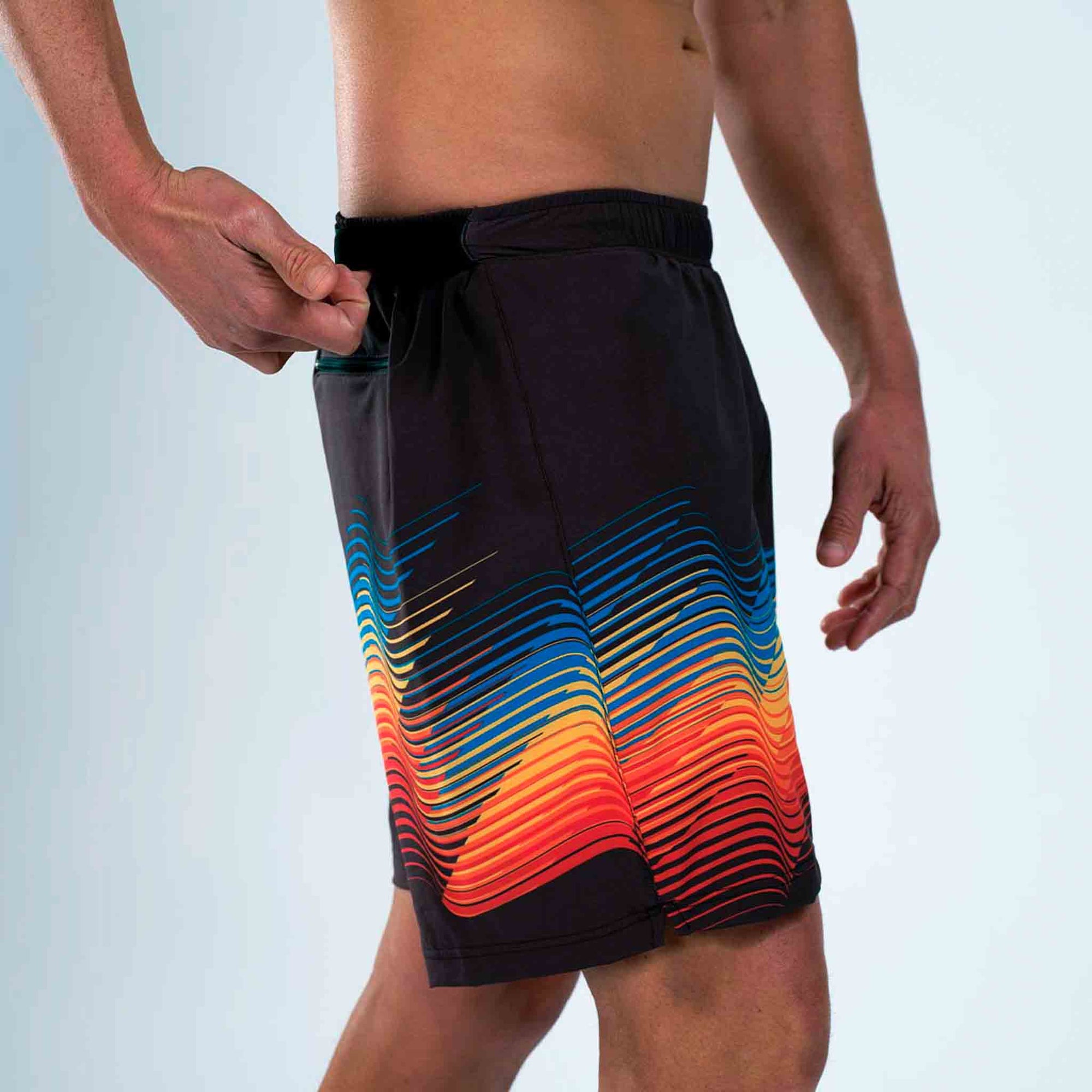 Zoot Sports RUN BOTTOMS Men's LTD Run 7" Short - 40 Years