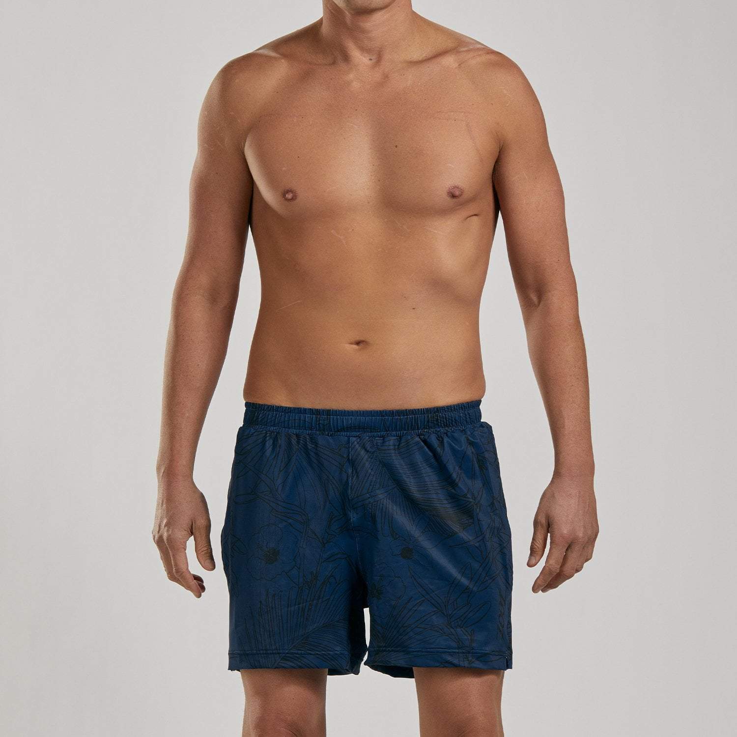 Zoot Sports RUN BOTTOMS MENS LTD RUN 5" SHORT - BLUE HAWAII