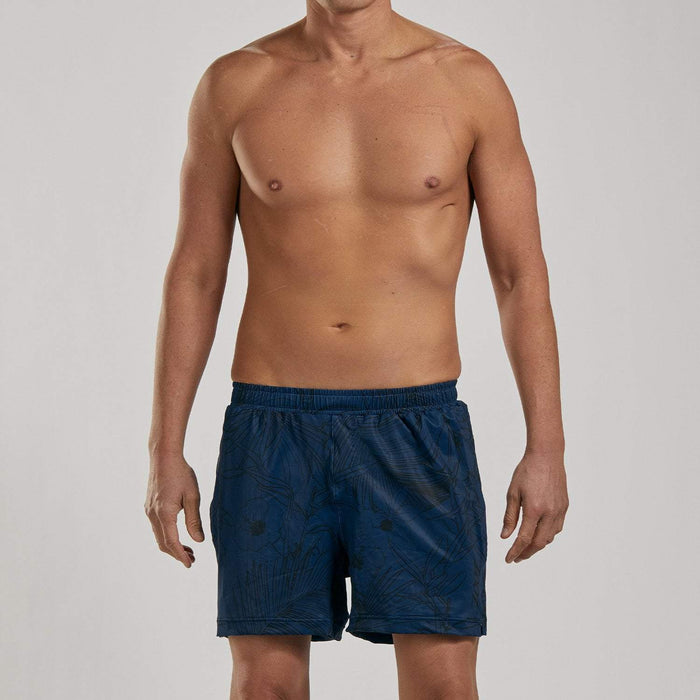 Zoot Sports RUN BOTTOMS MENS LTD RUN 5" SHORT - BLUE HAWAII