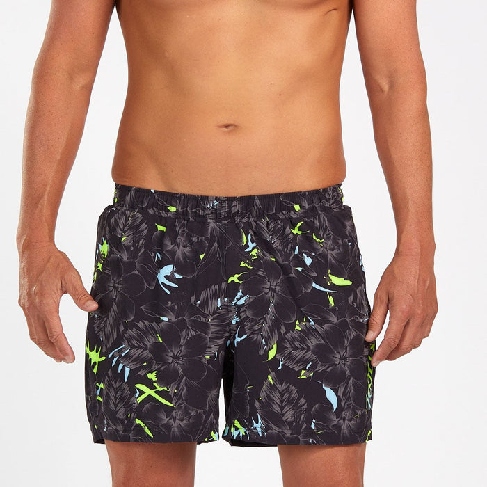 Zoot Sports RUN BOTTOMS MENS LTD RUN 5" SHORT - LIVE ALOHA